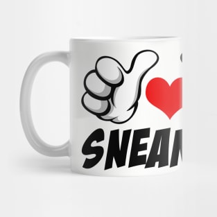 I Love Sneakers Mug